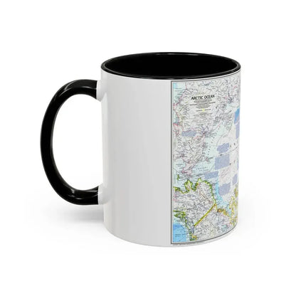 Arctic Ocean (1983) (Map) Accent Coffee Mug - Go Mug Yourself