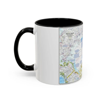 Arctic Ocean (1983) (Map) Accent Coffee Mug-Go Mug Yourself