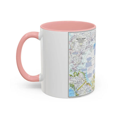 Arctic Ocean (1983) (Map) Accent Coffee Mug-Go Mug Yourself