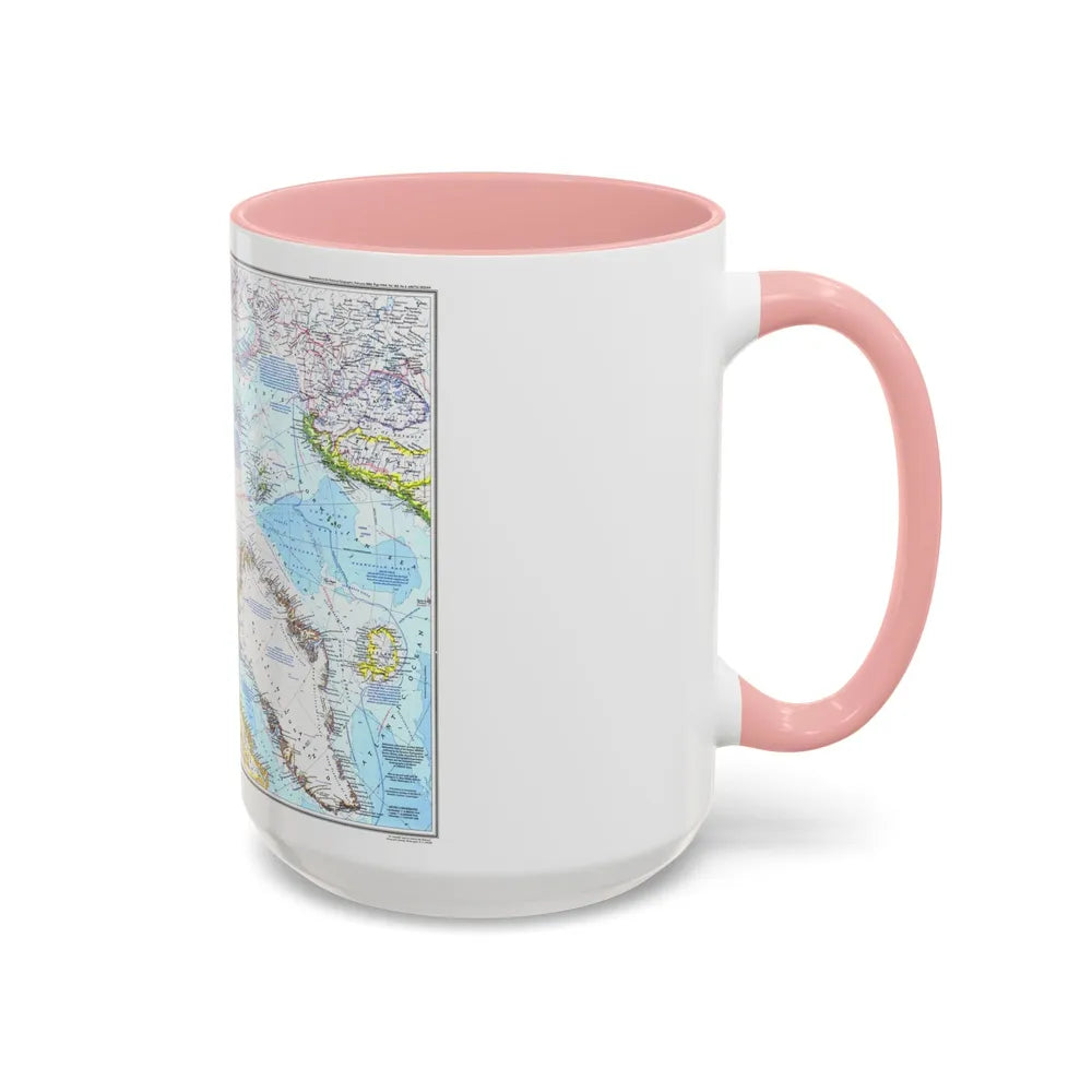 Arctic Ocean (1983) (Map) Accent Coffee Mug-Go Mug Yourself