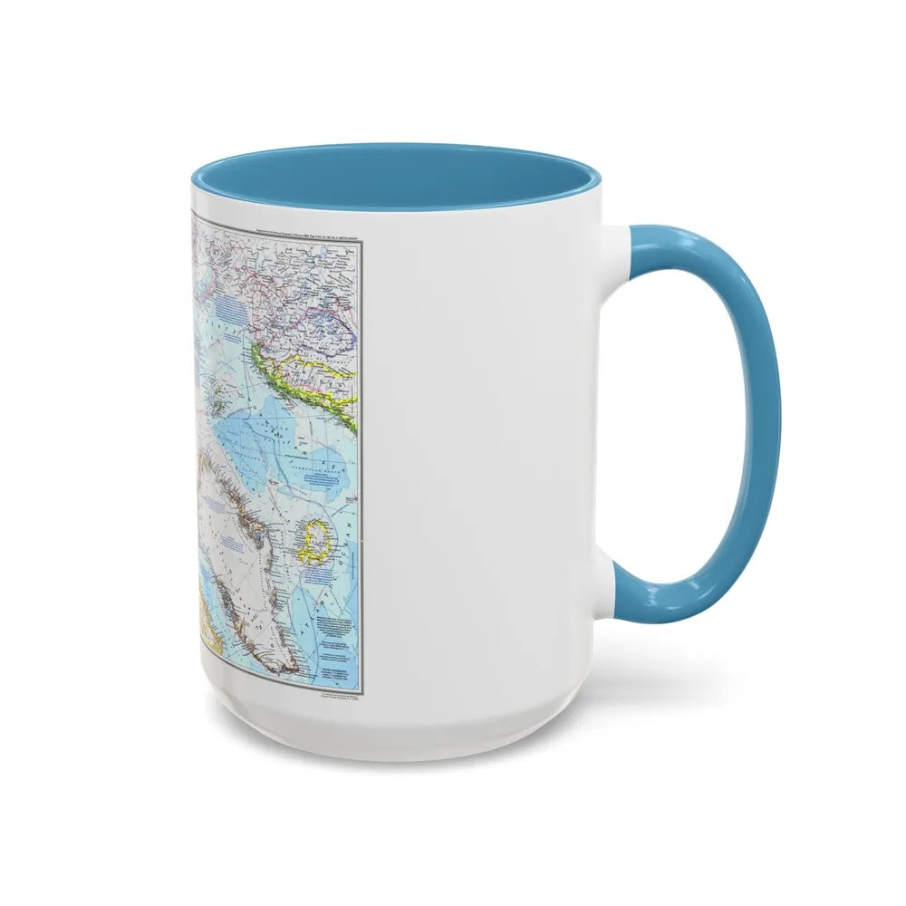 Arctic Ocean (1983) (Map) Accent Coffee Mug-Go Mug Yourself