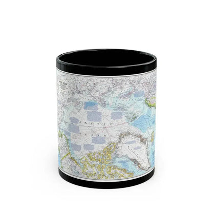 Arctic Ocean (1983) (Map) Black Coffee Mug 11oz - Go Mug Yourself