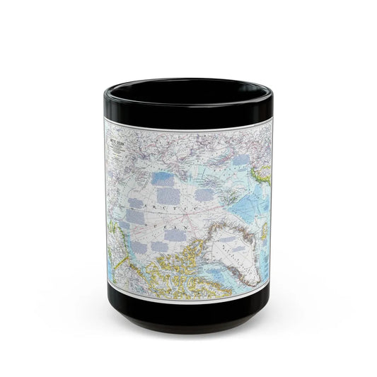 Arctic Ocean (1983) (Map) Black Coffee Mug-15oz-Go Mug Yourself