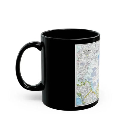 Arctic Ocean (1983) (Map) Black Coffee Mug - Go Mug Yourself