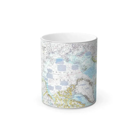 Arctic Ocean (1983) (Map) Color Changing Mug 11oz Default Title 11oz - Go Mug Yourself