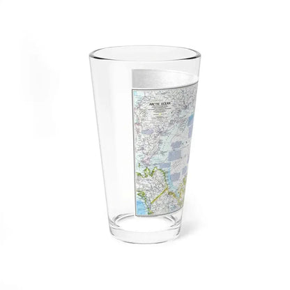 Arctic Ocean (1983) (Map) Pint Glass 16oz - Go Mug Yourself