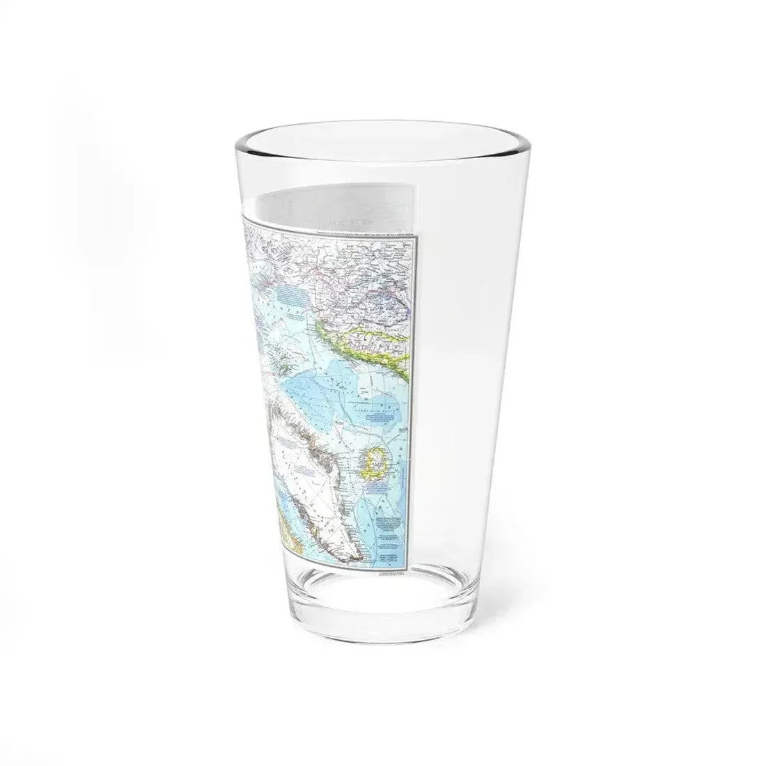 Arctic Ocean (1983) (Map) Pint Glass 16oz - Go Mug Yourself