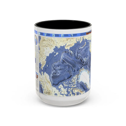 Arctic Ocean (1990) (Map) Accent Coffee Mug-15oz-Black-Go Mug Yourself