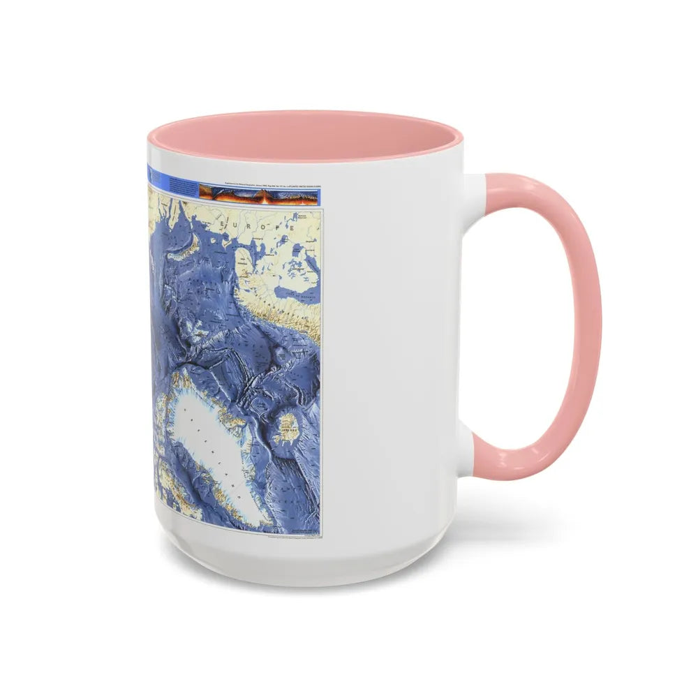 Arctic Ocean (1990) (Map) Accent Coffee Mug-Go Mug Yourself