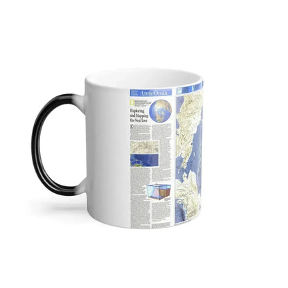 Arctic Ocean (1990) (Map) Color Changing Mug 11oz - Go Mug Yourself