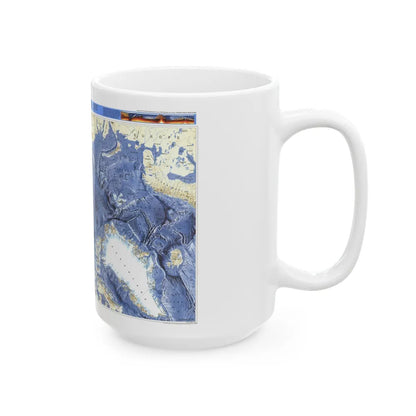 Arctic Ocean (1990) (Map) White Coffee Mug-Go Mug Yourself