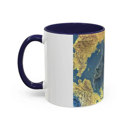Arctic Ocean Floor (1971) (Map) Accent Coffee Mug - Go Mug Yourself