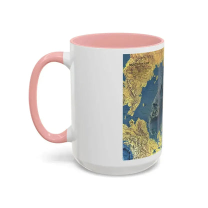 Arctic Ocean Floor (1971) (Map) Accent Coffee Mug - Go Mug Yourself