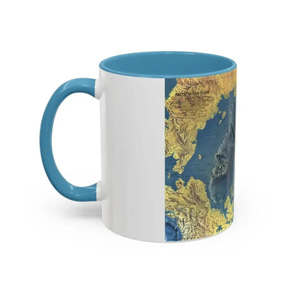 Arctic Ocean Floor (1971) (Map) Accent Coffee Mug - Go Mug Yourself