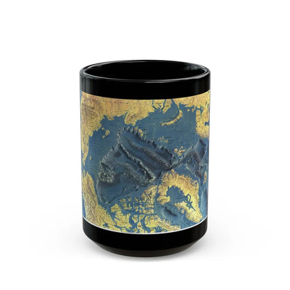 Arctic Ocean Floor (1971) (Map) Black Coffee Mug-15oz-Go Mug Yourself