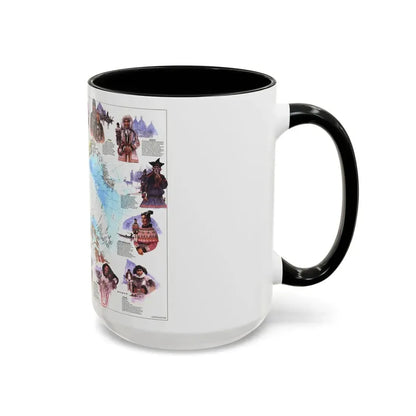 Arctic - Peoples of the (1983) (Map) Accent Coffee Mug - Go Mug Yourself