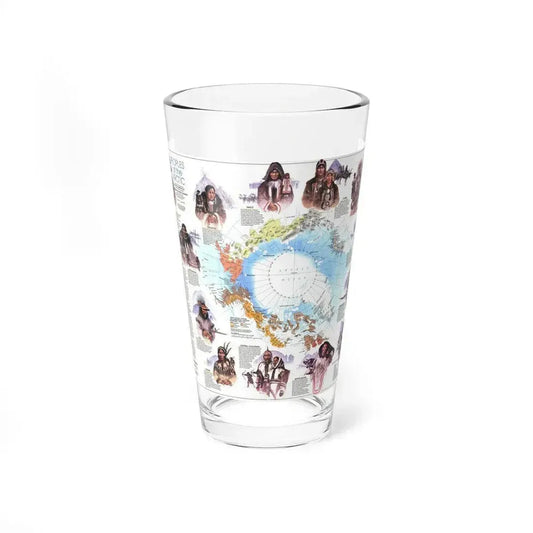 Arctic - Peoples of the (1983) (Map) Pint Glass 16oz 16oz - Go Mug Yourself