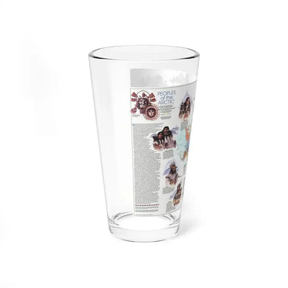 Arctic - Peoples of the (1983) (Map) Pint Glass 16oz - Go Mug Yourself