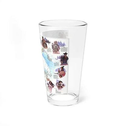 Arctic - Peoples of the (1983) (Map) Pint Glass 16oz - Go Mug Yourself