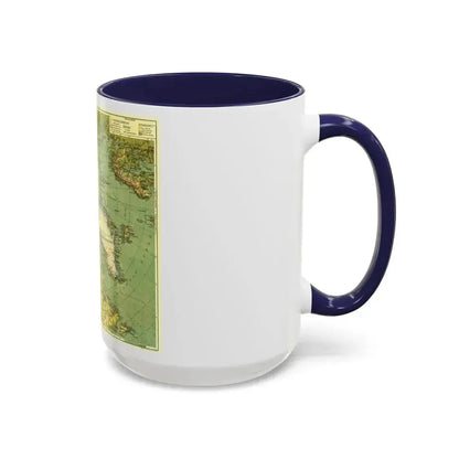 Arctic Regions (1925) (Map) Accent Coffee Mug - Go Mug Yourself