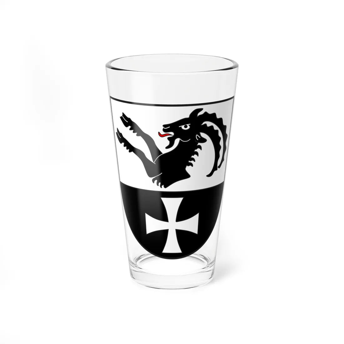 Ardez wappen (Switzerland) (Coat of Arms) Pint Glass 16oz - Go Mug Yourself