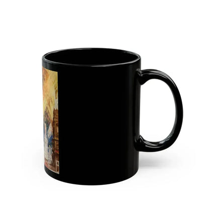 Are there Giant Frogs in your Future, 1953 - Black Coffee Mug - Go Mug Yourself