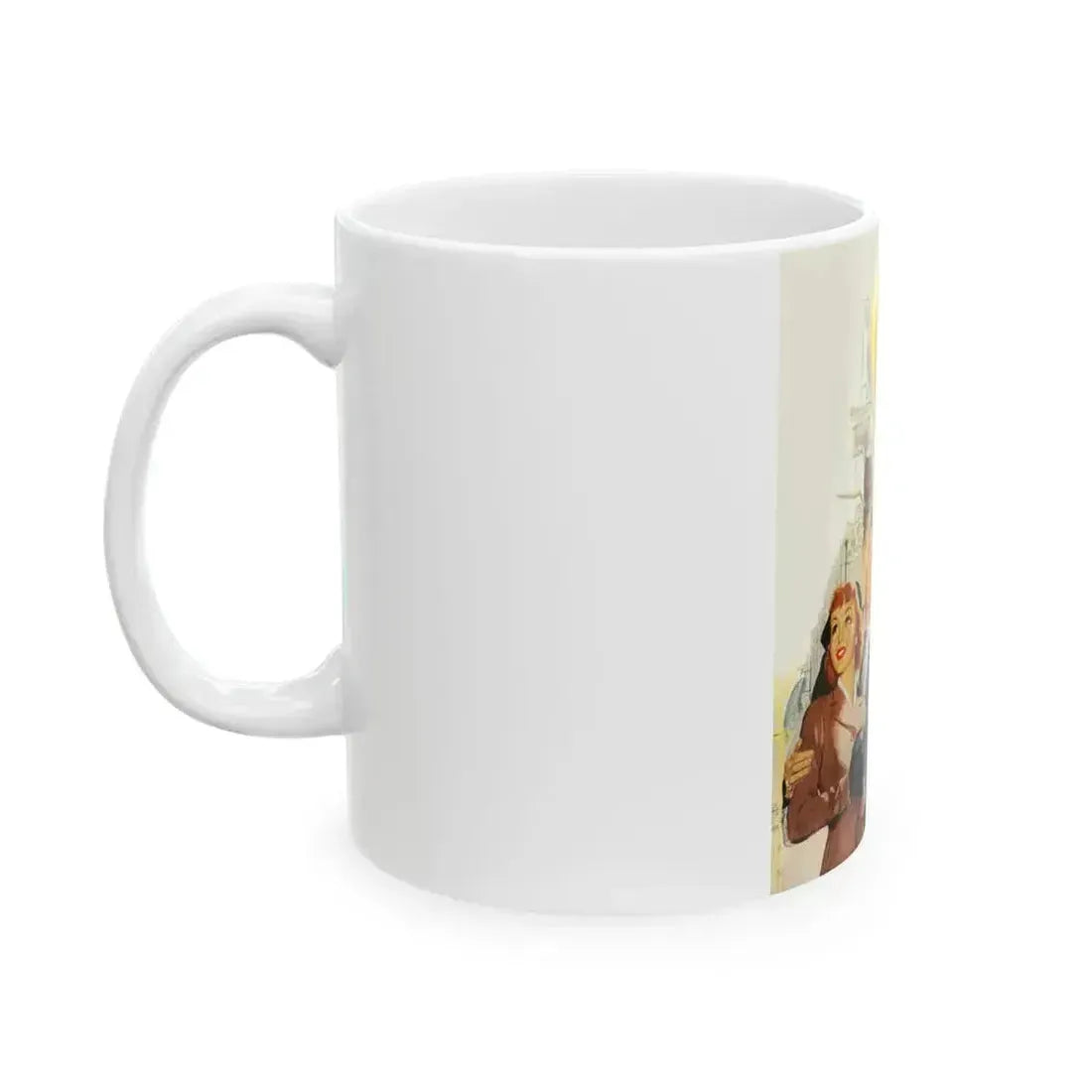 Are there Giant Frogs in your Future, 1953 - White Coffee Mug - Go Mug Yourself