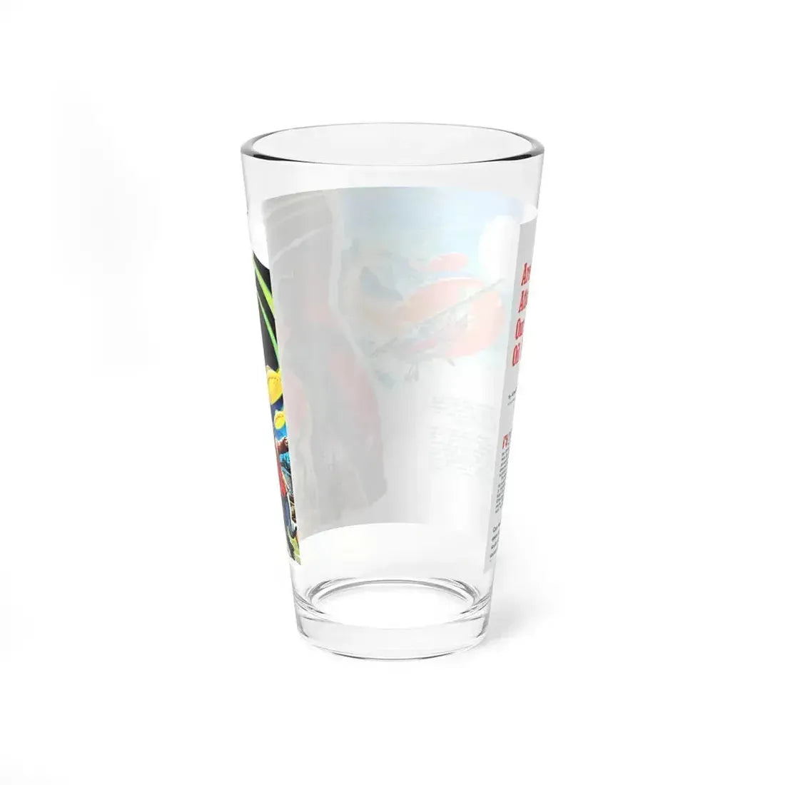 Are UFO's Attacking Our Oil Fields, Stag magazine, May 1975 (Magazine Illustration) Pint Glass 16oz - Go Mug Yourself