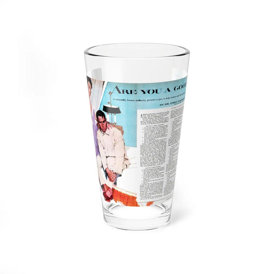 Are You A Good Wife, The American Weekly, June 6, 1954 (Magazine Illustration) Pint Glass 16oz-16oz-Go Mug Yourself