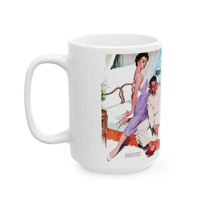Are You A Good Wife, The American Weekly, June 6, 1954 - White Coffee Mug - Go Mug Yourself