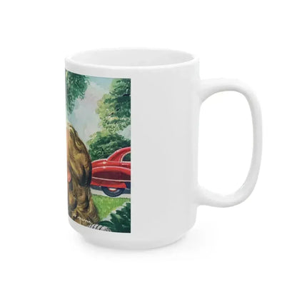 Aren't you glad you'll be riding on Royals, advertisement - White Coffee Mug - Go Mug Yourself