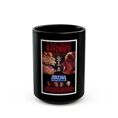 ARENA 1989 Movie Poster - Black Coffee Mug 15oz - Go Mug Yourself