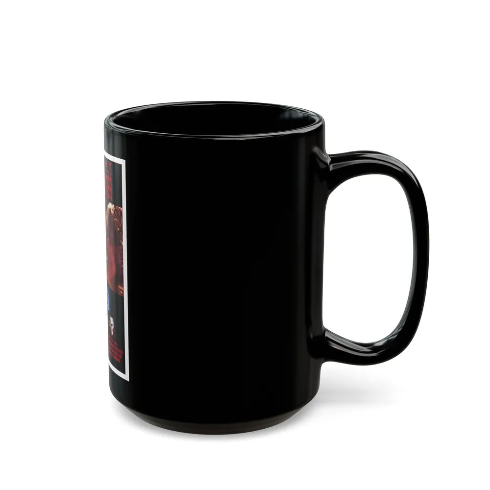 ARENA 1989 Movie Poster - Black Coffee Mug-Go Mug Yourself