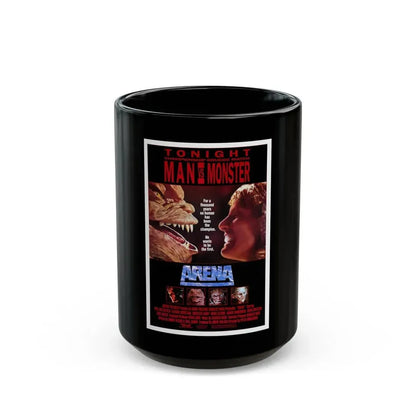 ARENA 1989 Movie Poster - Black Coffee Mug - Go Mug Yourself