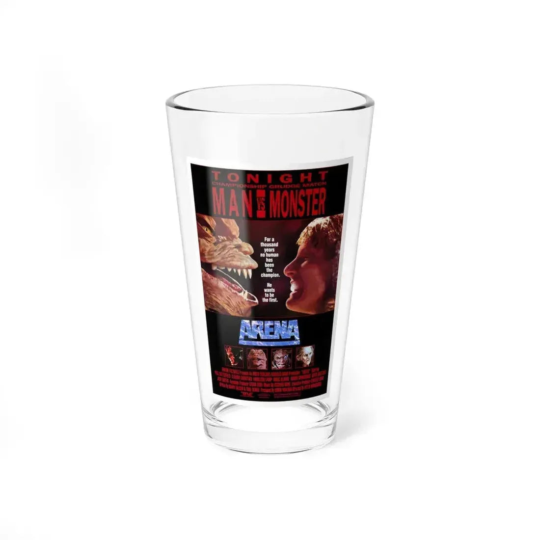 ARENA 1989 Movie Poster - Pint Glass 16oz 16oz - Go Mug Yourself
