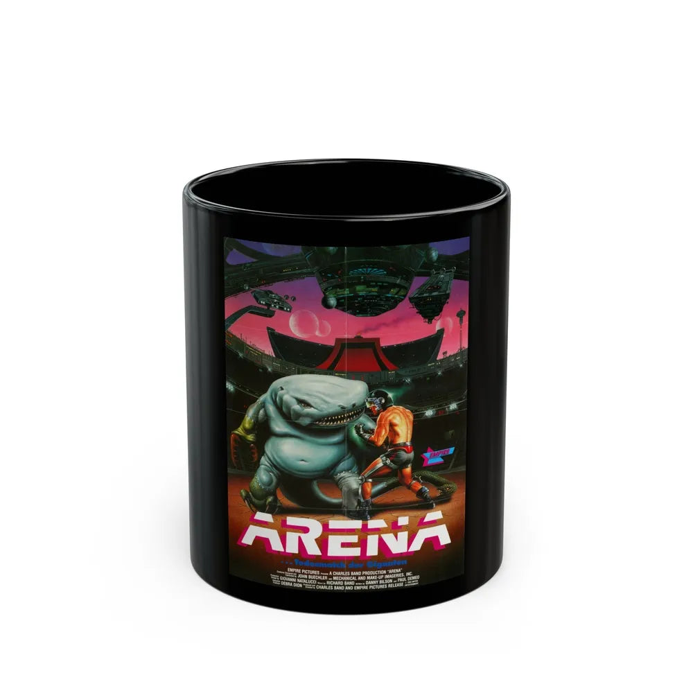 ARENA (GERMAN) 1989 Movie Poster - Black Coffee Mug-11oz-Go Mug Yourself