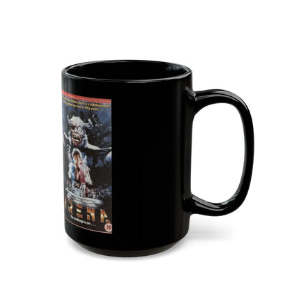 ARENA SCIFI (VHS COVER) - Black Coffee Mug-Go Mug Yourself