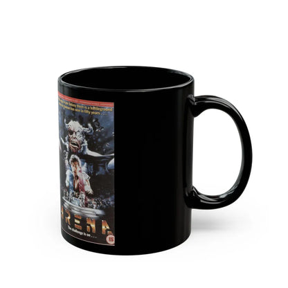 ARENA SCIFI (VHS COVER) - Black Coffee Mug-Go Mug Yourself