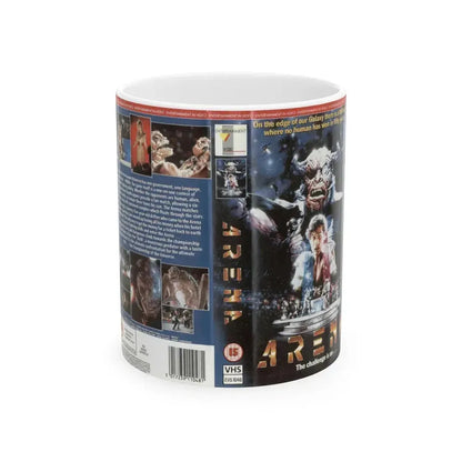 ARENA SCIFI (VHS COVER) - White Coffee Mug 11oz - Go Mug Yourself