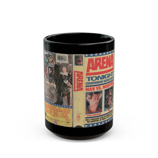 ARENA (VHS COVER) - Black Coffee Mug-15oz-Go Mug Yourself