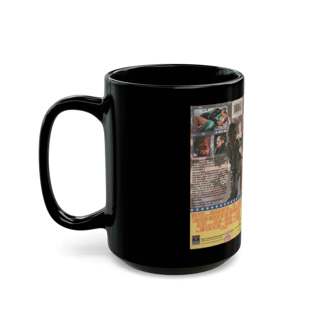 ARENA (VHS COVER) - Black Coffee Mug-Go Mug Yourself