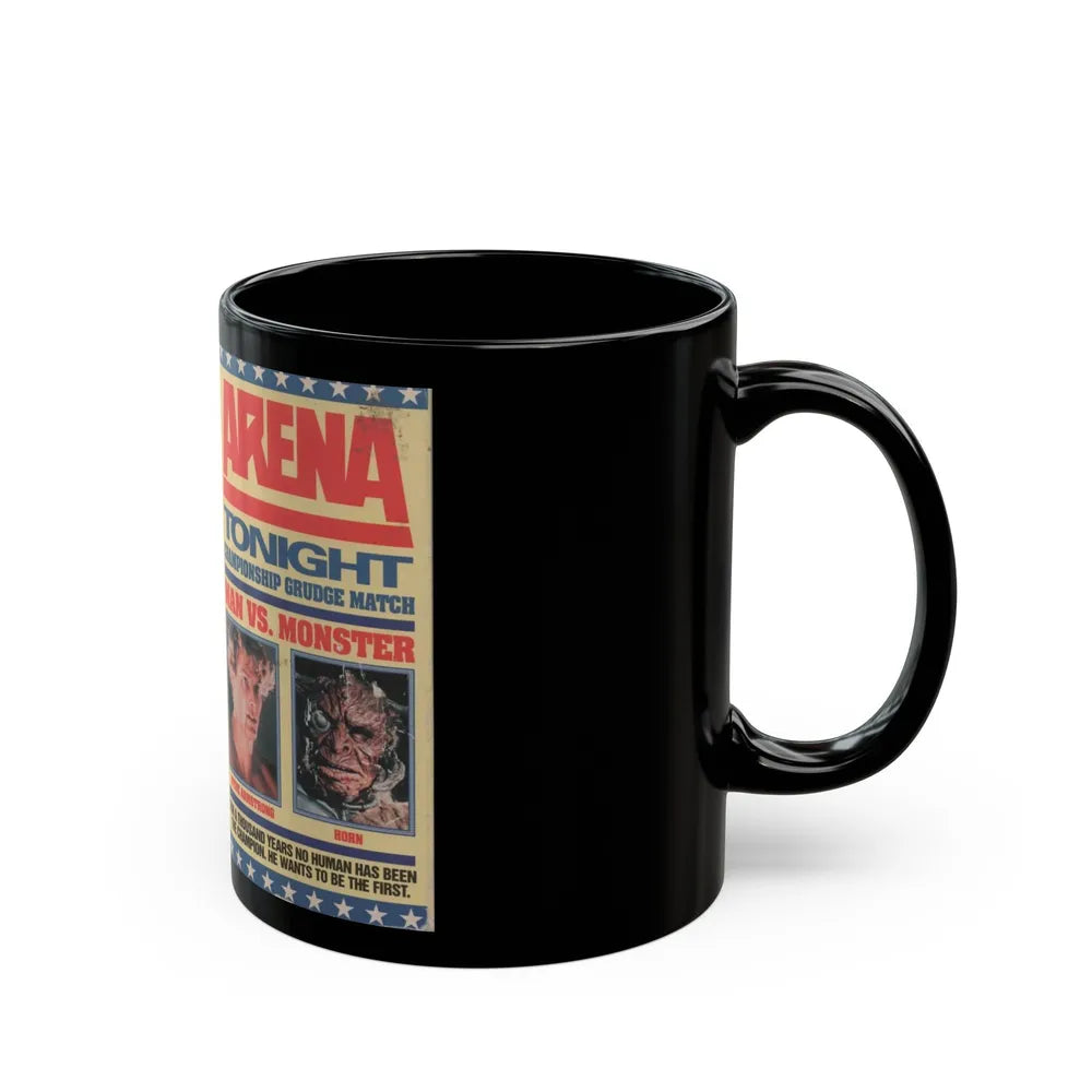 ARENA (VHS COVER) - Black Coffee Mug-Go Mug Yourself