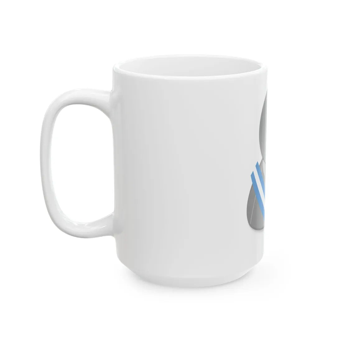 Argentina politic personality icon (Argentina) White Coffee Mug - Go Mug Yourself