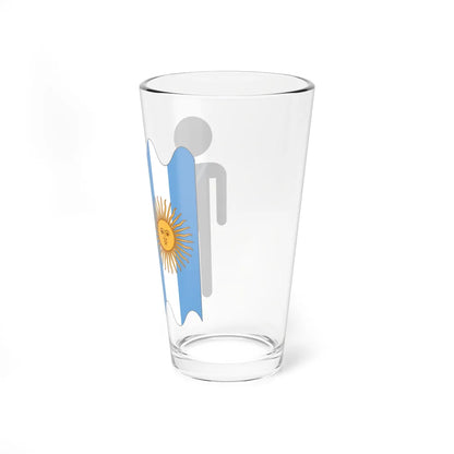 Argentina presidential sash schematic (Argentina) Pint Glass 16oz - Go Mug Yourself