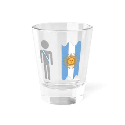 Argentina presidential sash schematic (Argentina) Shot Glass 1.5oz 1.5oz - Go Mug Yourself