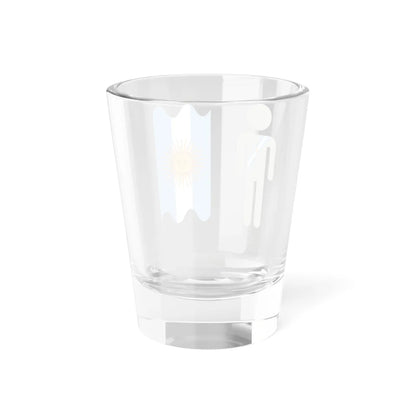 Argentina presidential sash schematic (Argentina) Shot Glass 1.5oz - Go Mug Yourself