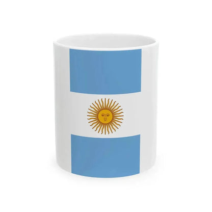 Argentine Naval Aviation fin flash (Argentina) White Coffee Mug 11oz - Go Mug Yourself