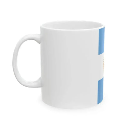 Argentine Naval Aviation fin flash (Argentina) White Coffee Mug - Go Mug Yourself