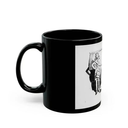 Argosy Magazine Original Art (Popular Publ., 1942) - Black Coffee Mug - Go Mug Yourself