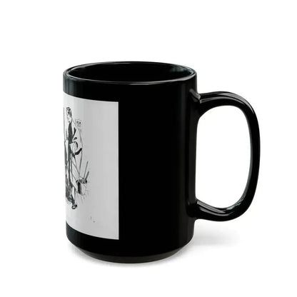 Argosy Magazine Original Art (Popular Publ., 1942) - Black Coffee Mug - Go Mug Yourself